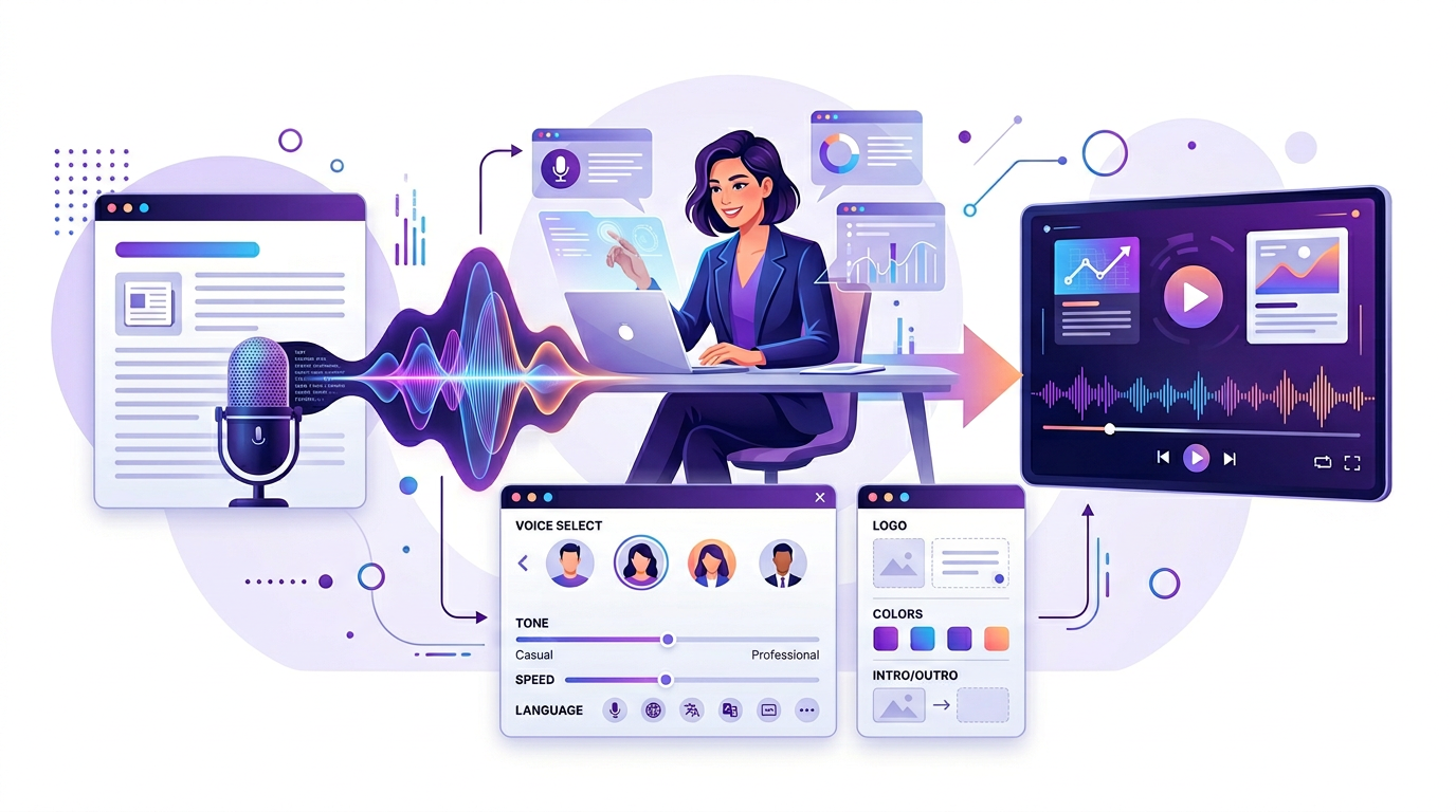 Captions, transcripts, contrast, and pacing — the requirements, why document video fails them specifically, and how to fix each.